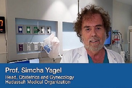 Hadassah’s Prof. Simcha Yagel on Pregnancy and Covid 19